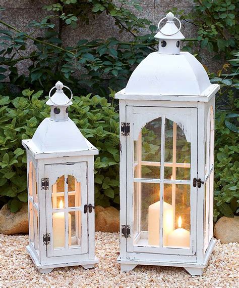 metal candle lantern box|outdoor metal decor white lanterns.